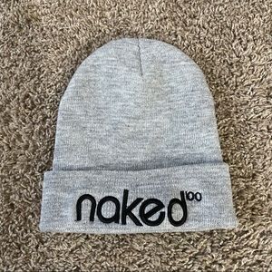Naked 💯 beanie gray (OS) hat